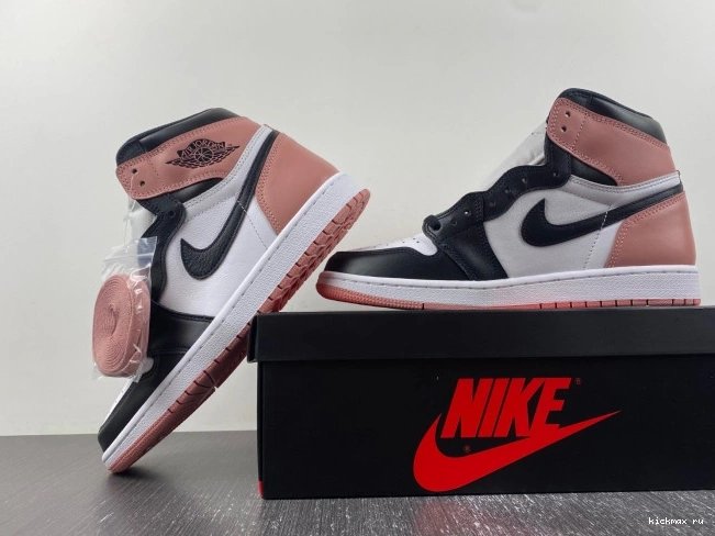 Cheap MAX Rust Nrg Jordan 861428-101 Pink Air 1 Retro High Og 0724